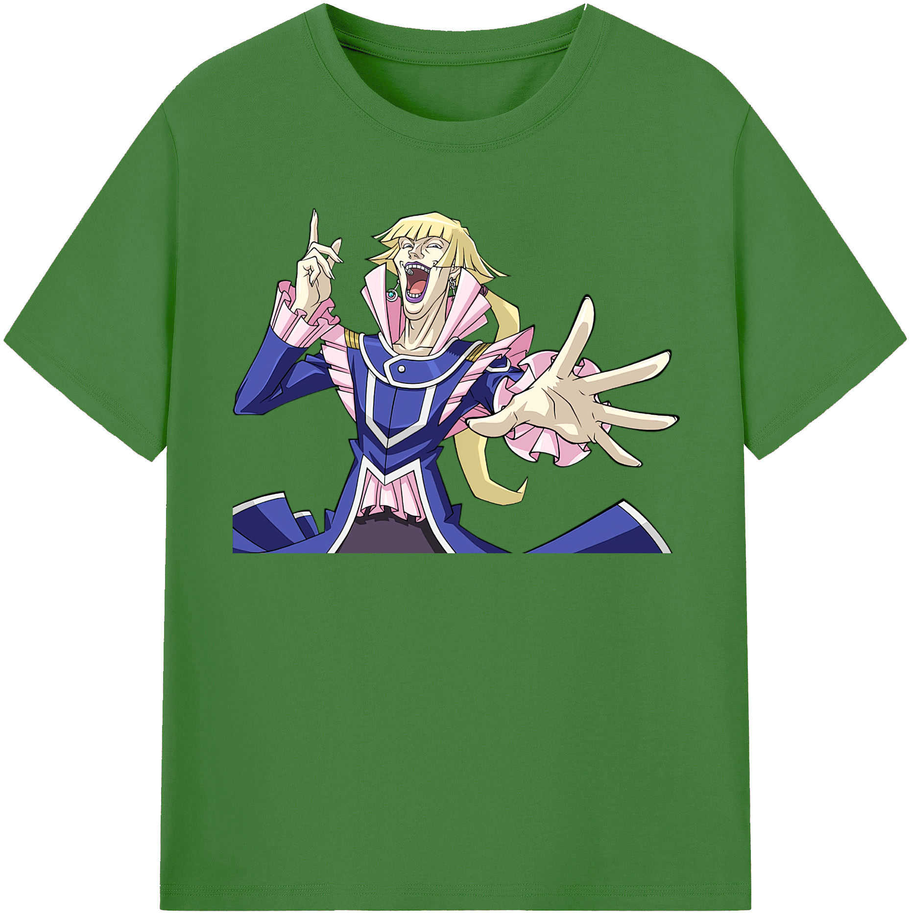 （画像用） 遊☆戯☆王 Yu-Gi-Oh! レディースカジュアルプリントTシャツ（綿100％）